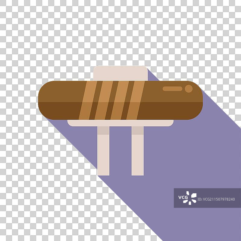 扁平风烤香肠图片素材