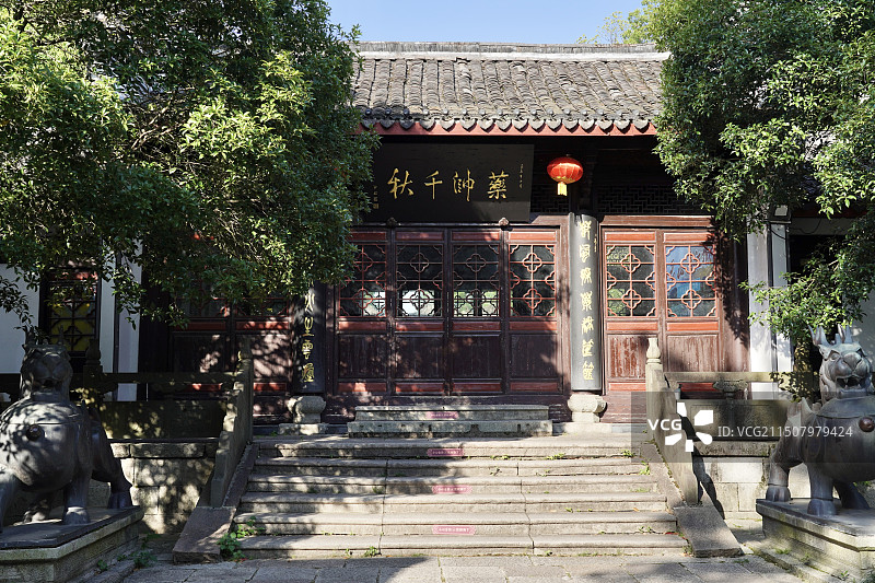 浙江杭州桐庐县桐君山图片素材