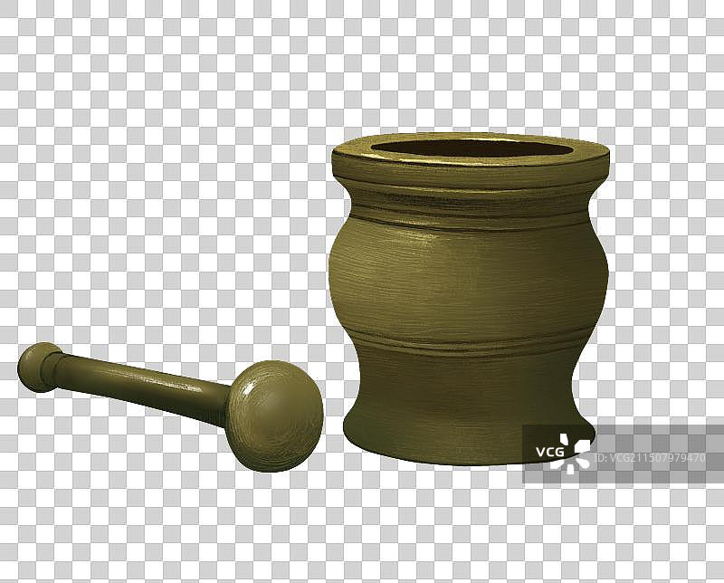 捣药罐图片素材