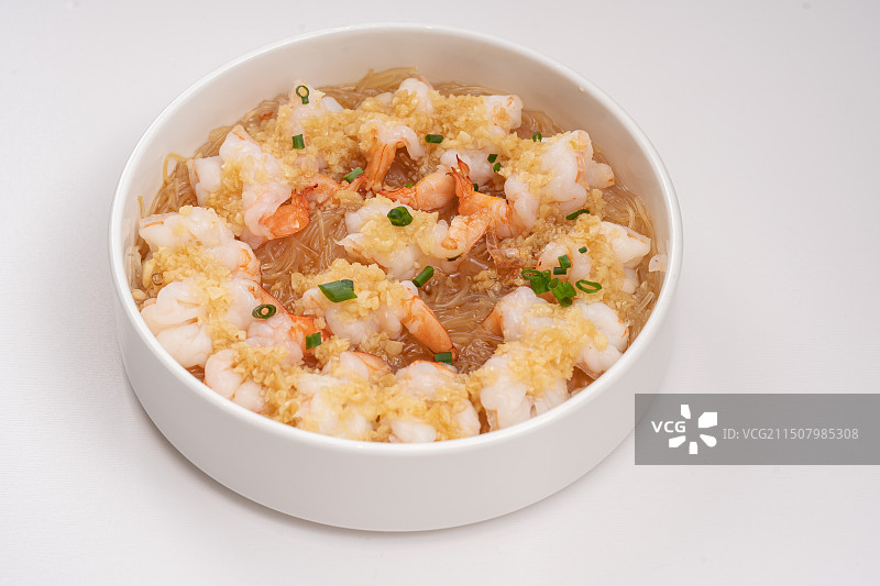 粉丝蒸虾球图片素材