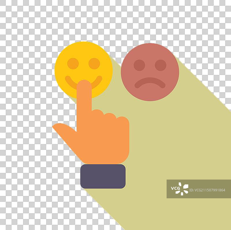 选择笑脸的手势图案图片素材