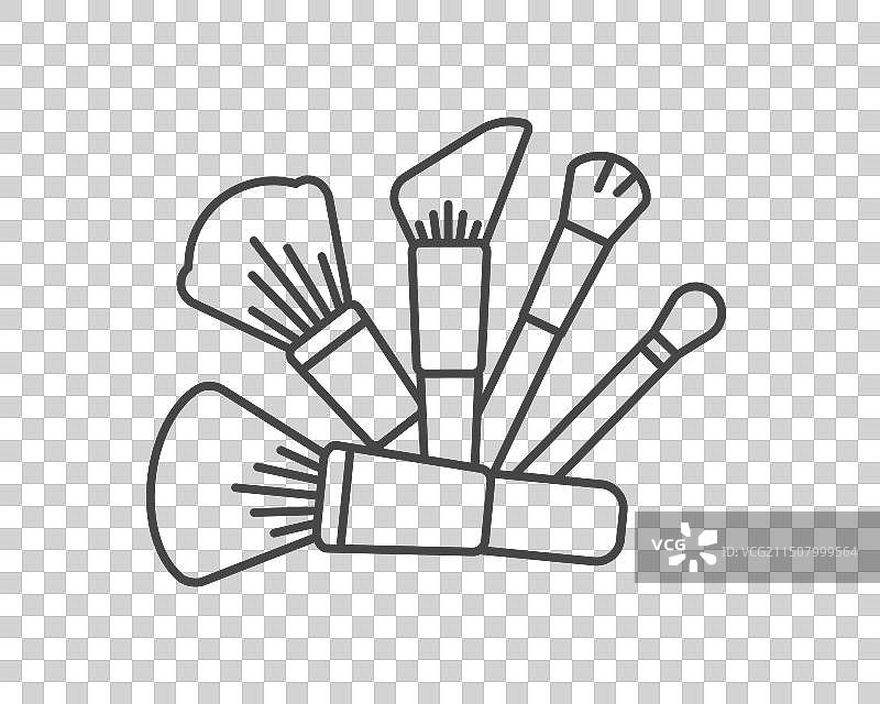 化妆美容图形图标图片素材