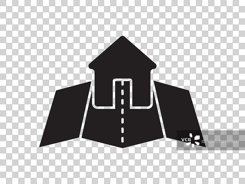 扁平风格的位置标记图片素材