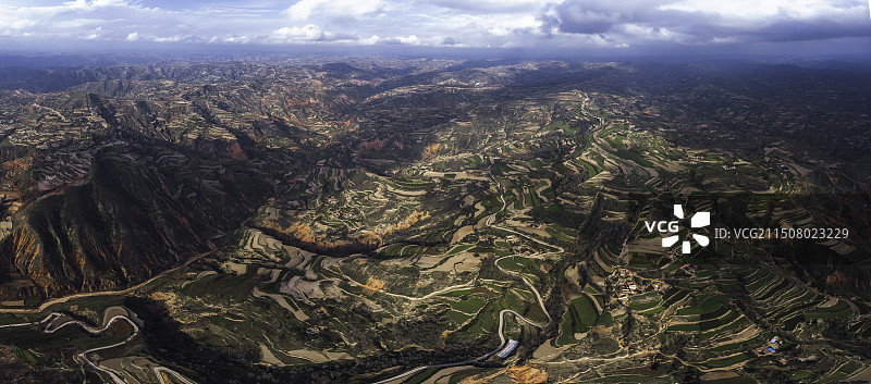 黄土高原图片素材