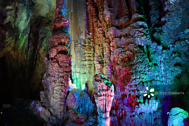 桂林银子岩旅游度假区图片素材