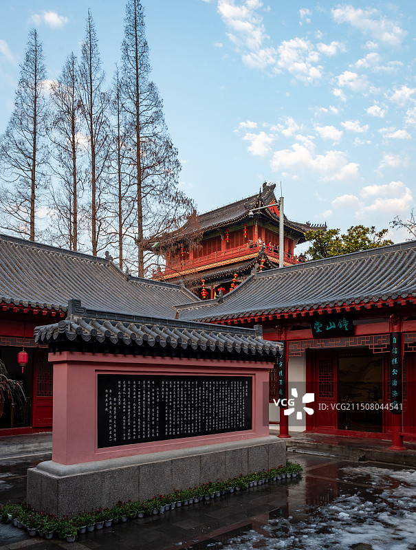 荆州张居正故居图片素材