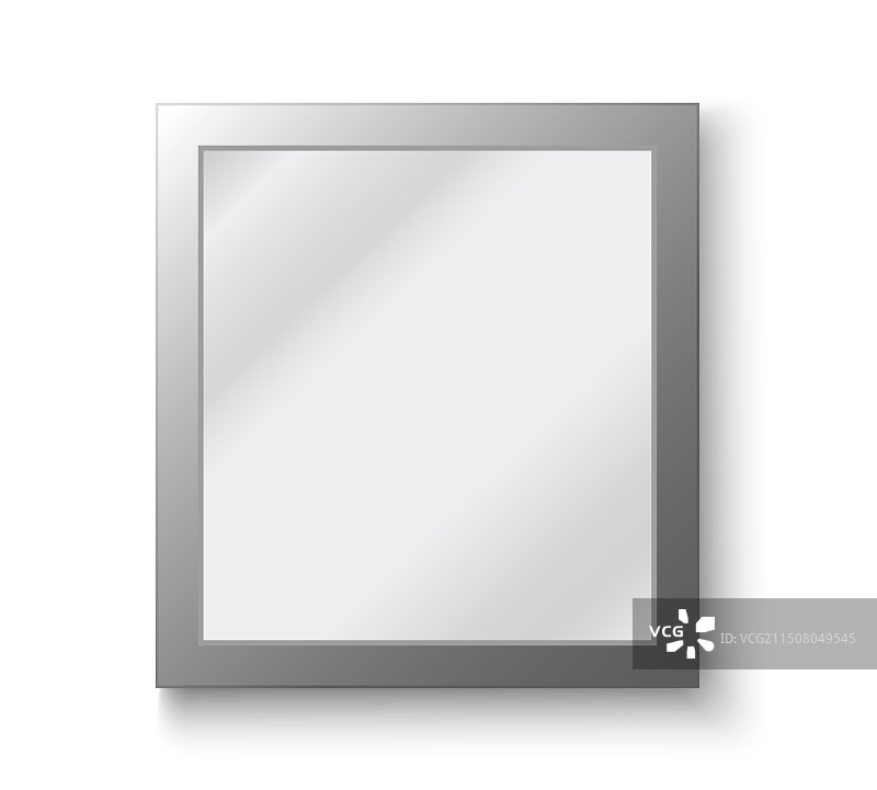逼真镜子套装图片素材