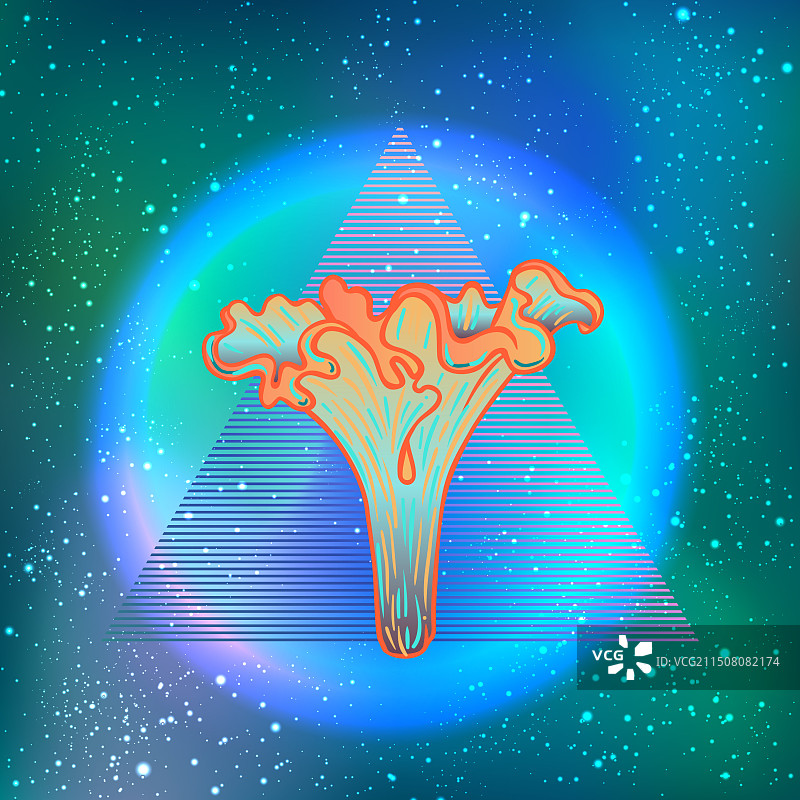 复古未来主义80或90年代风格图片素材