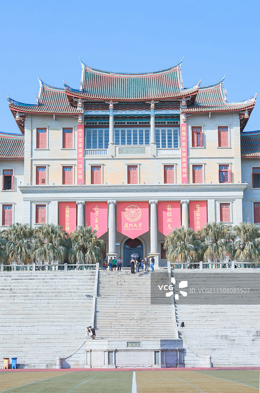 厦门大学建文楼图片素材