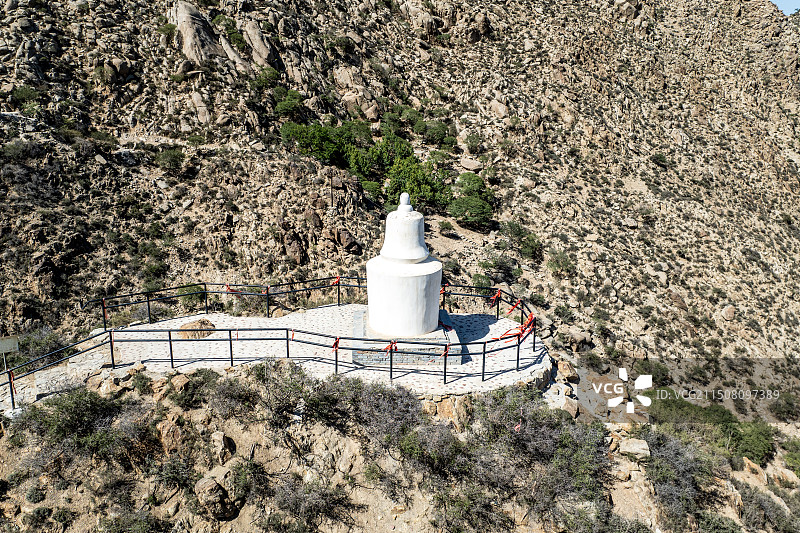 宁夏滚钟口状元塔图片素材