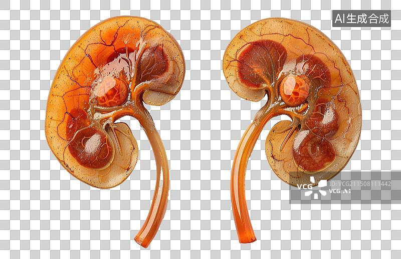 【AI数字艺术】人体器官手术平面矢量插图图片素材