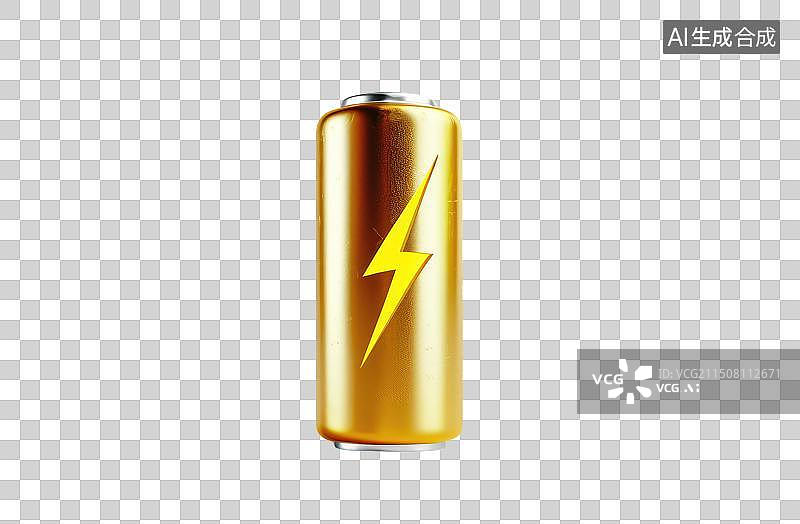 【AI数字艺术】可充电锂离子电池3D图标图片素材