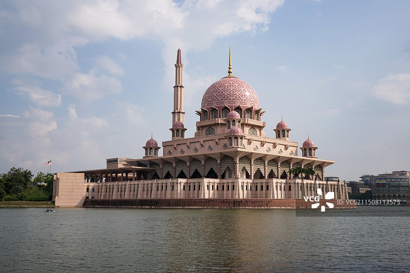 吉隆坡布城粉红清真寺图片素材