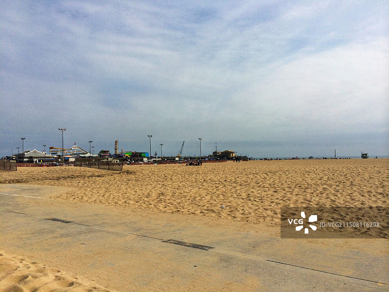 美国洛杉矶长滩风景图片素材