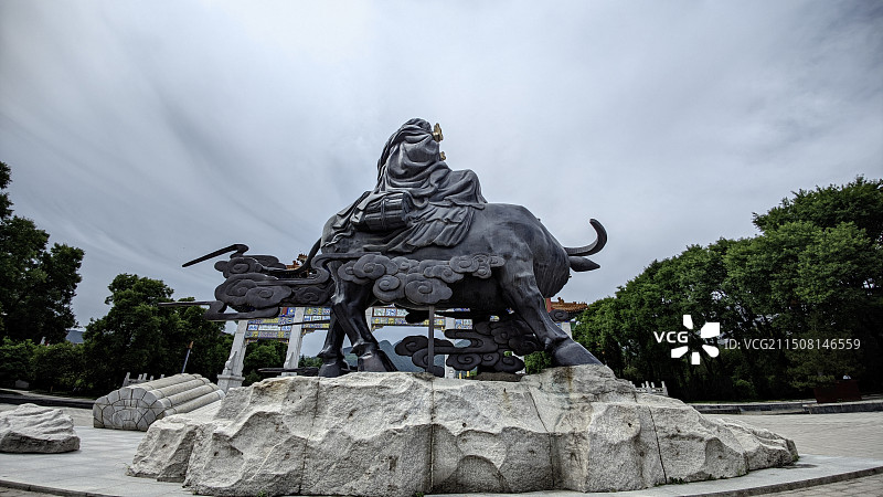 西安曲江楼观道文化展示区图片素材