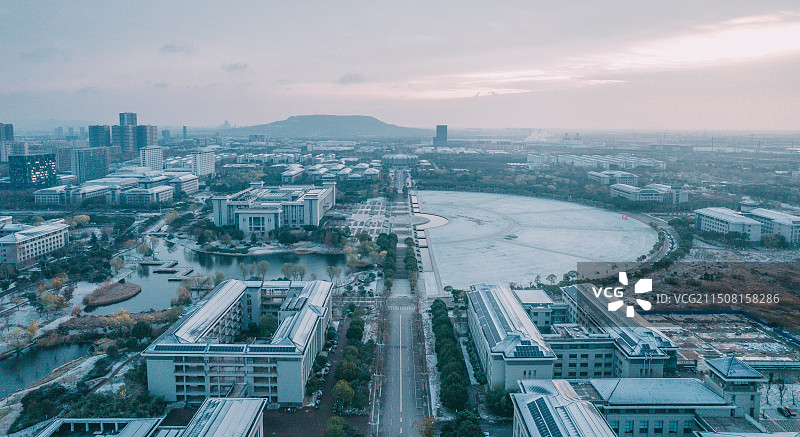 东南大学雪景图片素材