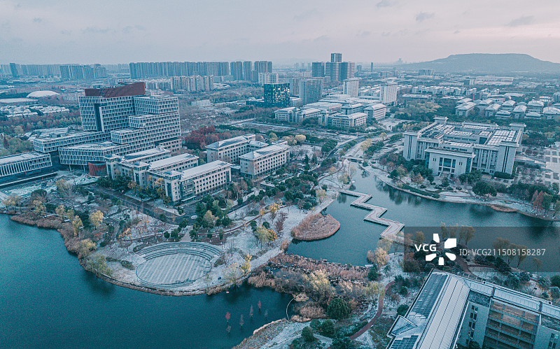 东南大学雪景图片素材