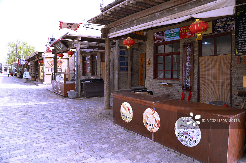 银川市宁夏镇北堡西部影视城图片素材