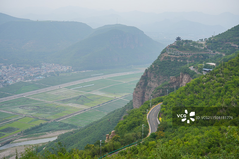 邯郸涉县韩王九寨旅游景区图片素材