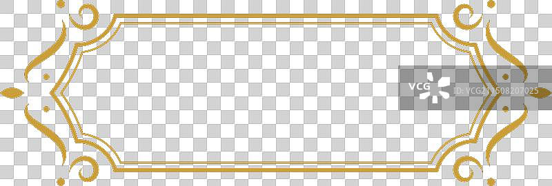 奢华婚礼装饰相框图片素材