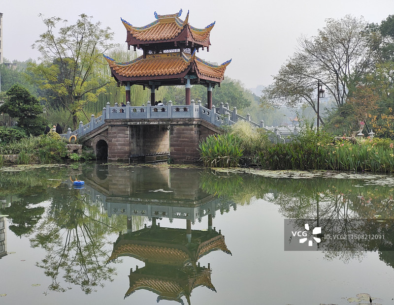 南充市北湖公园图片素材