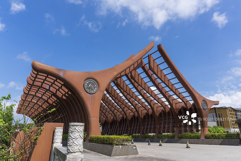 云浮市新兴县禅域小镇景区图片素材