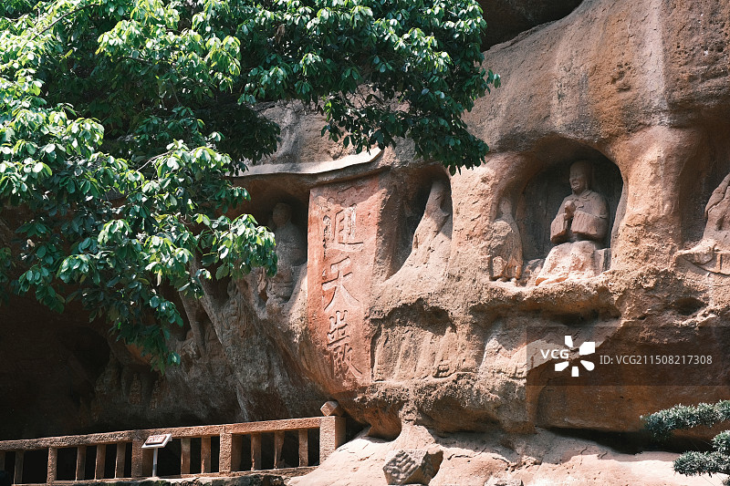 赣州通天岩风景名胜区图片素材