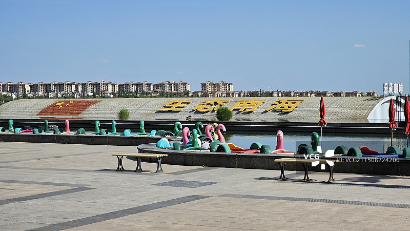包头南海湿地景区图片素材
