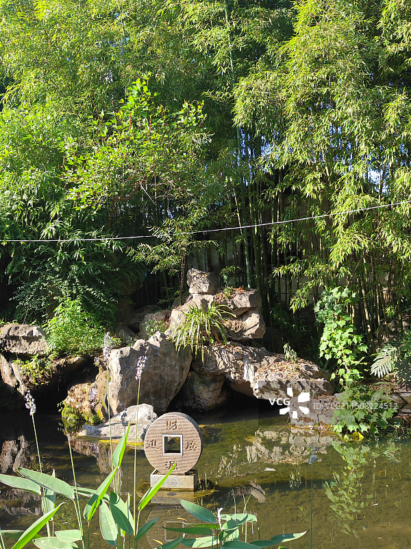 成都三道堰青杠树景区图片素材