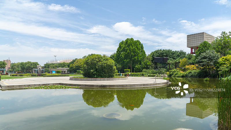 西北农林科技大学博览园图片素材