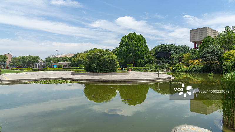 西北农林科技大学博览园图片素材