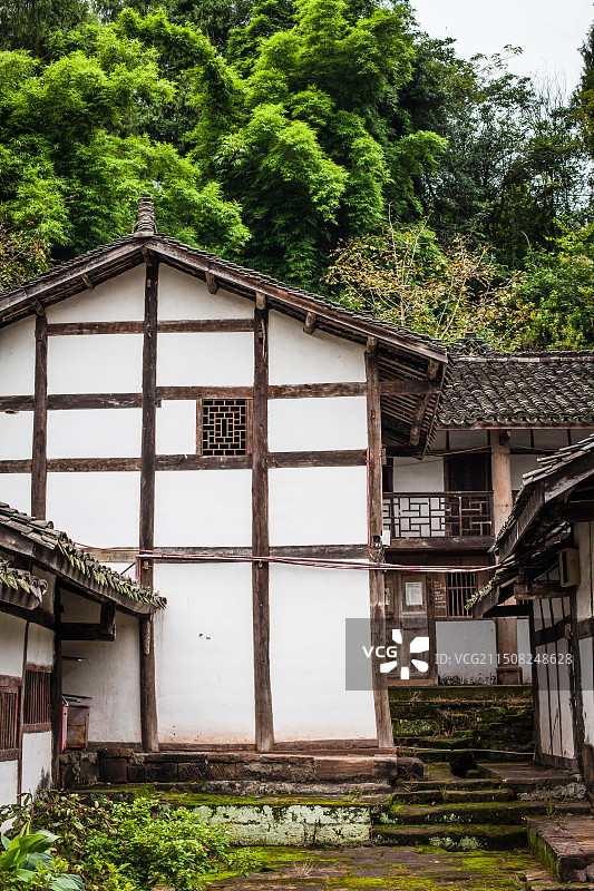 四川西充张澜故居图片素材