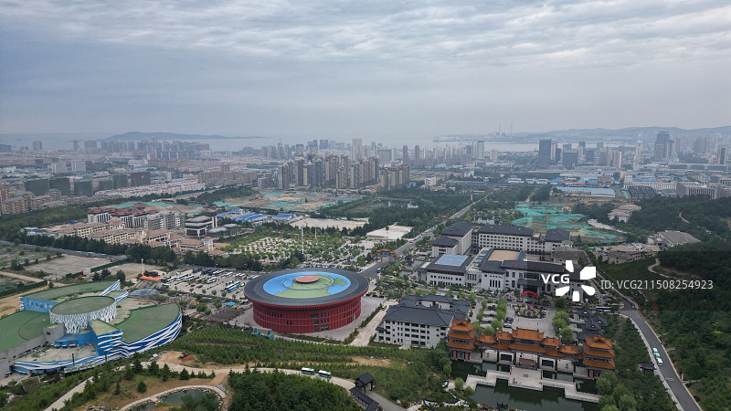 威海市威海华夏城景区图片素材