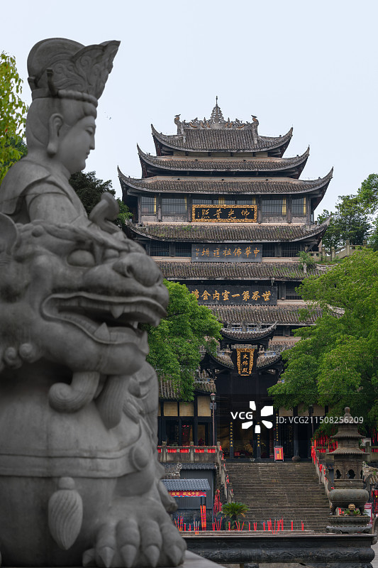 重庆潼南大佛寺图片素材