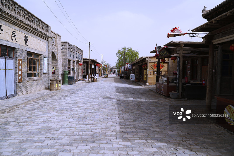 银川市宁夏镇北堡西部影视城图片素材