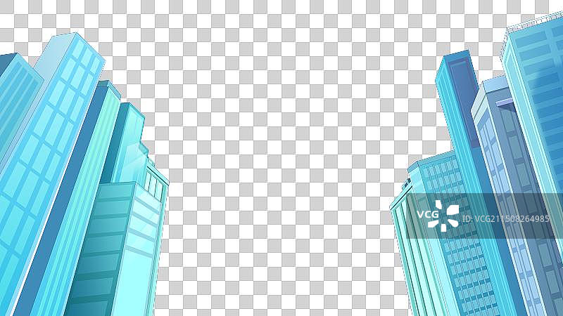 街道边的楼房建筑图片素材