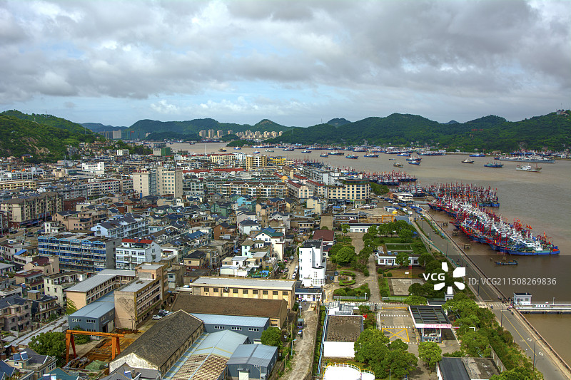 宁波象山石浦渔港古城图片素材