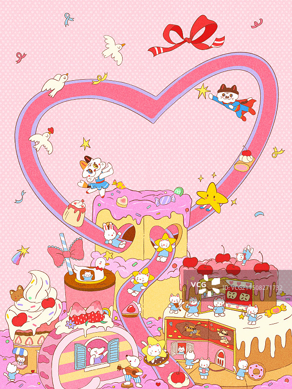 甜蜜情人节图片素材