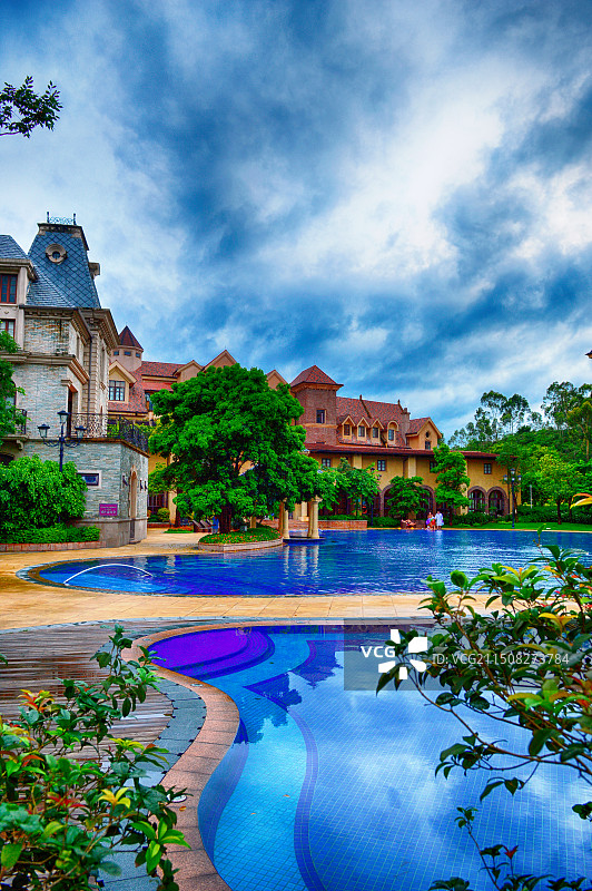 广州九龙湖度假区图片素材