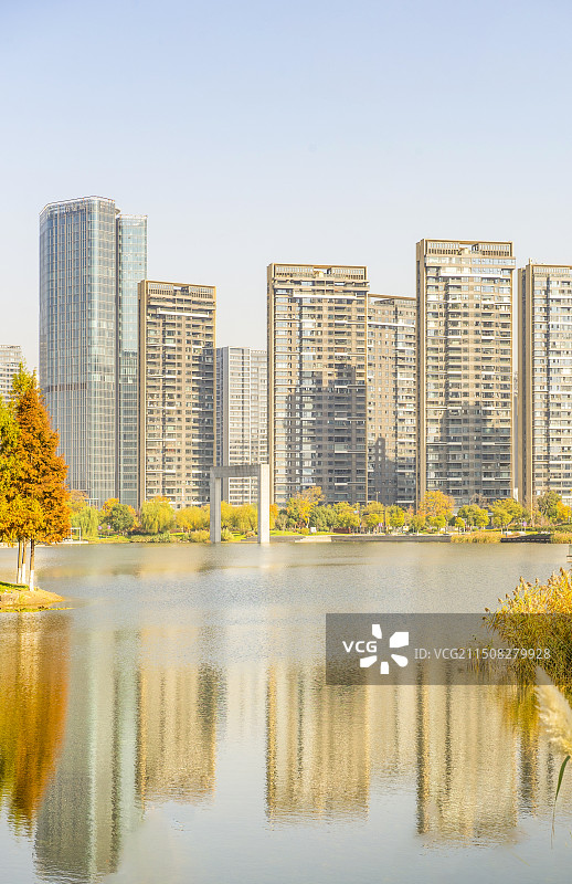 高档住宅楼 公寓楼 居住区 住宅楼 城市 杭州建筑 楼房  杭州图片素材