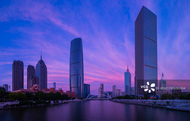 天津海河图片素材