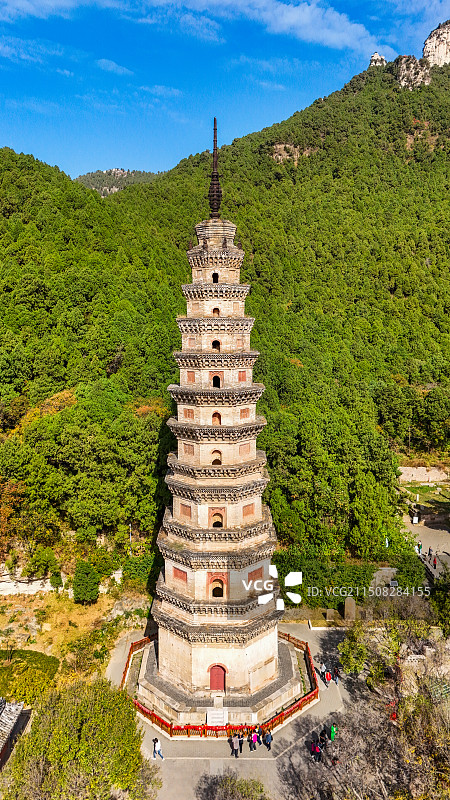 济南市长清区灵岩寺旅游区图片素材