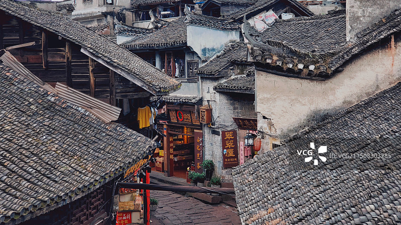 边城老街图片素材