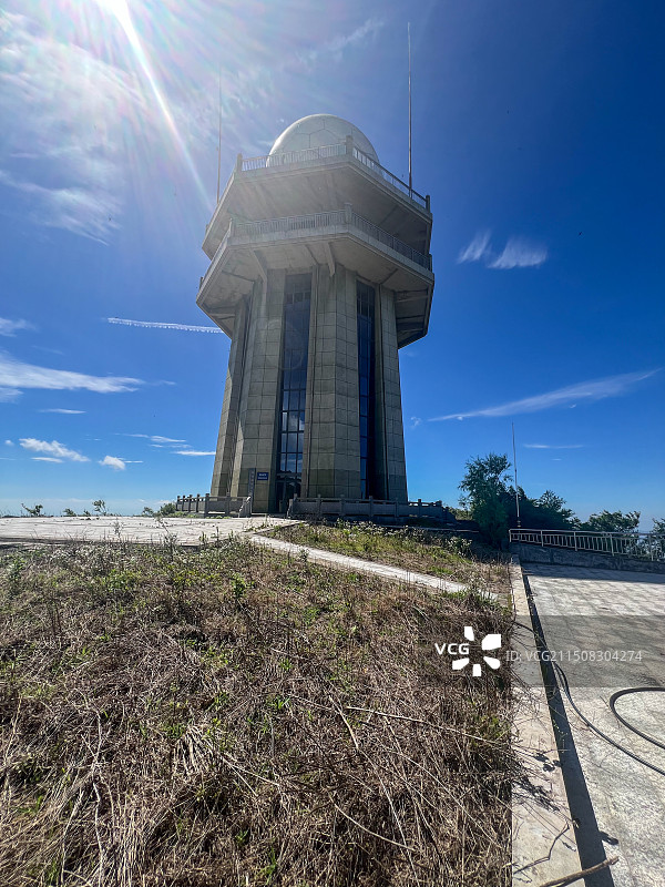 衢州市石门山雷达站图片素材