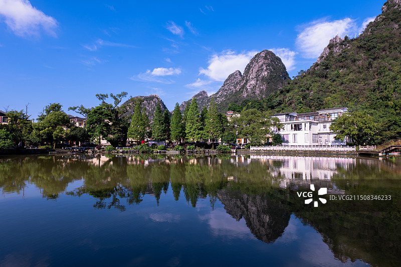 桂林芦笛岩风光图片素材