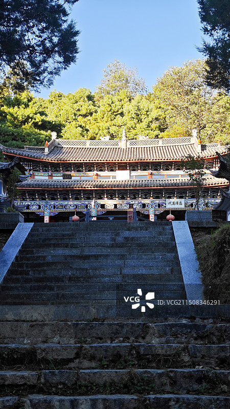 的古典园林风光图片素材