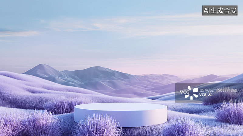 【AI数字艺术】紫色C4D背景图片素材