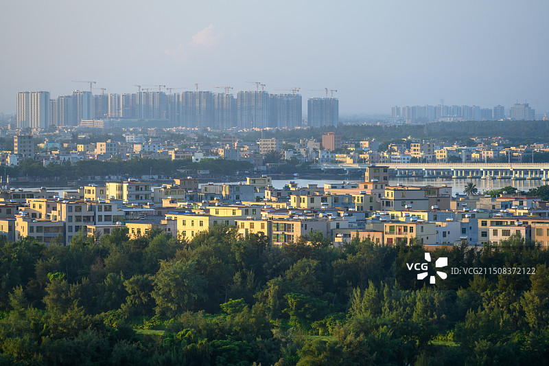 海口市江东新区城市风光图片素材