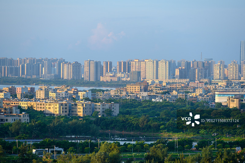 海口市江东新区城市风光图片素材