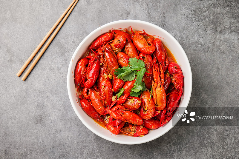蒜蓉小龙虾图片素材